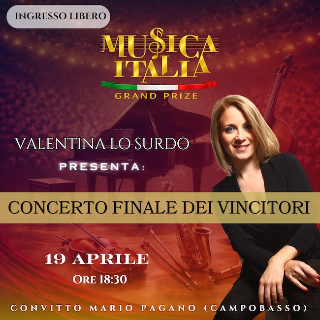 concerto finale dei vincitori 19 aprile 2026