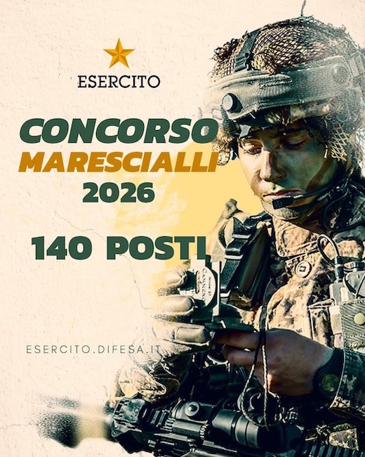 concorso allievi marescialli