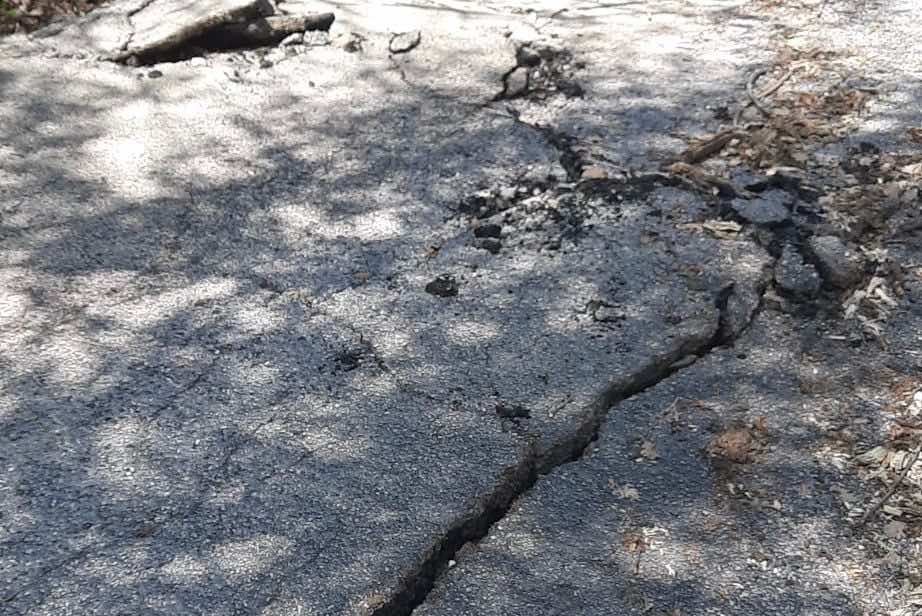 frana sp 84 pescopennataro castel del giudice