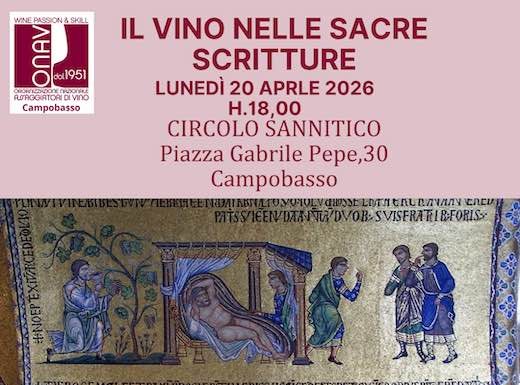 il vino nelle sacre scritture