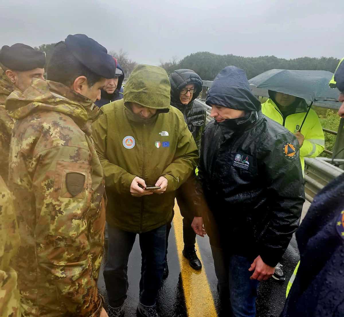 incontro operativo ponte crollato montenero