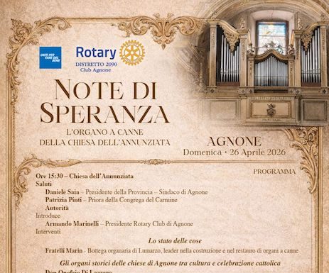 note di speranza 26 aprile 2026