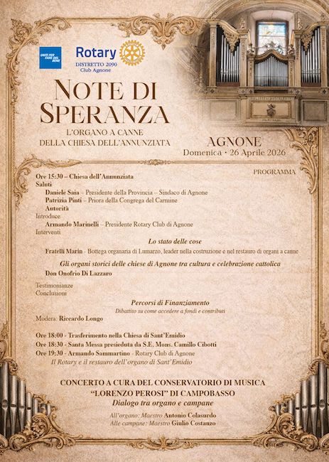 note di speranza 26 aprile 2026