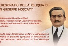 peregrinatio della reliquia di San Giuseppe Moscati