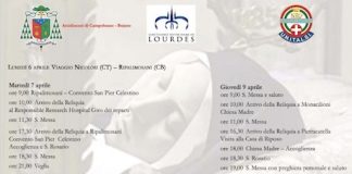 Campobasso–Boiano, in arrivo la Peregrinatio della Reliquia di Santa Bernadette: peregrinatio reliquia Santa Bernardette 6-10 aprile 2026