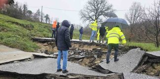 Maltempo, Roberti in Alto Molise: “Priorità alla viabilità e alle comunità interne” sopralluogo regione ad agnone