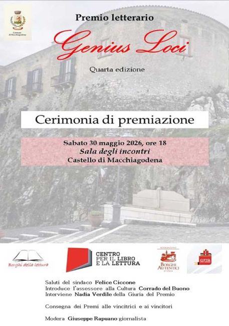 4° premio letterario genius loci