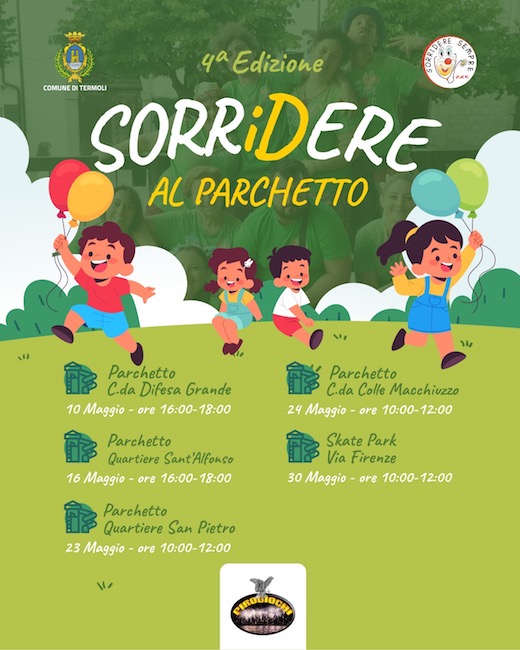 4° sorridere al parchetto