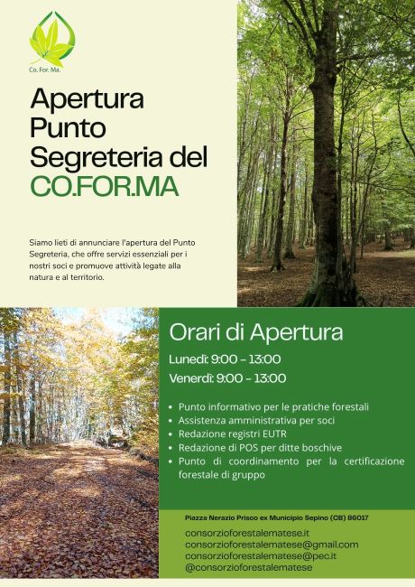 apertura sportello consorzio