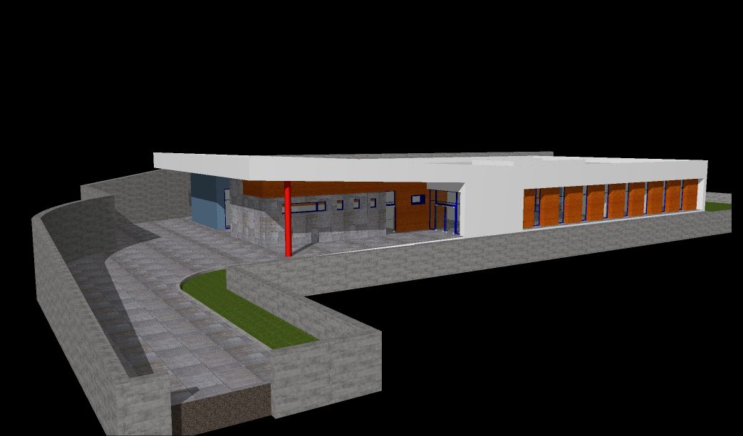 asilo via verga rendering