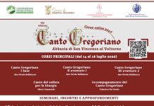 corso canto gregoriano 2026