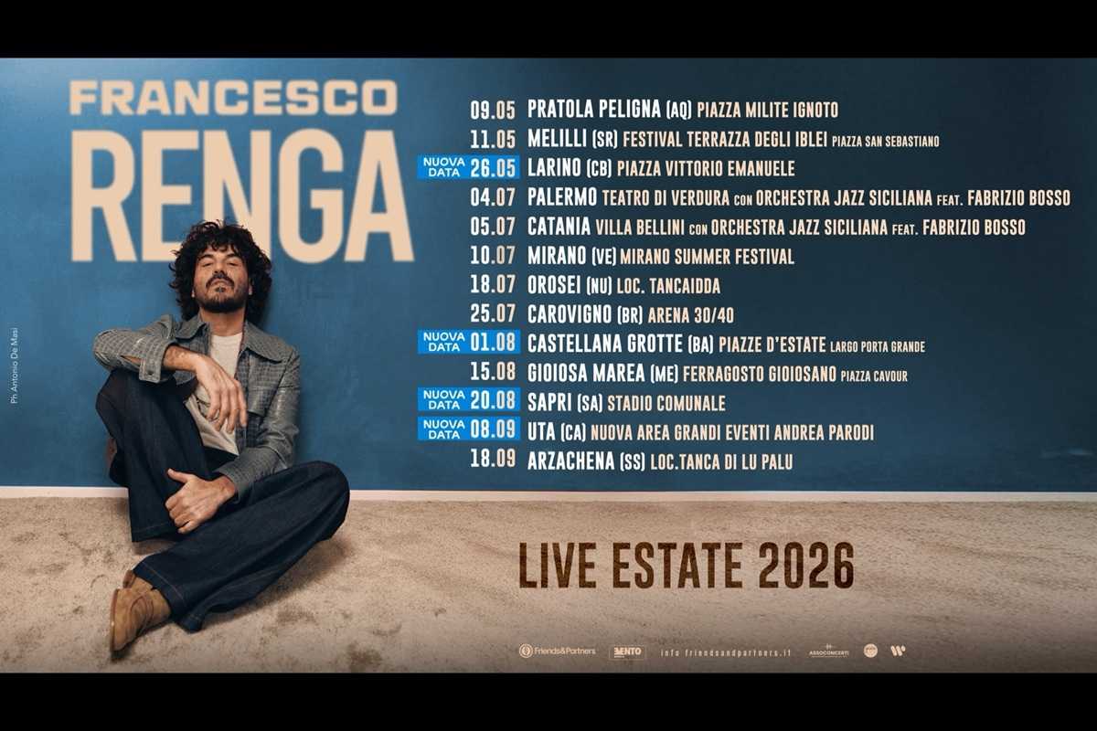 Francesco Renga Live Tour 2026
