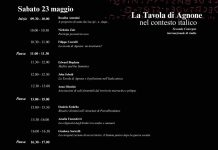 la tavola di agnone 23 maggio 2026
