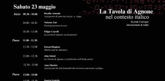 la tavola di agnone 23 maggio 2026