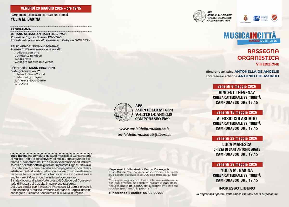 musica in città 2026
