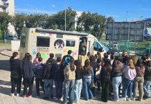 ragazzi al camper moige