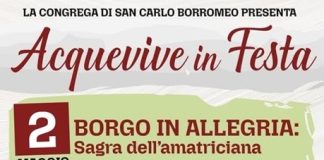 sagra amatriciana Aquevive
