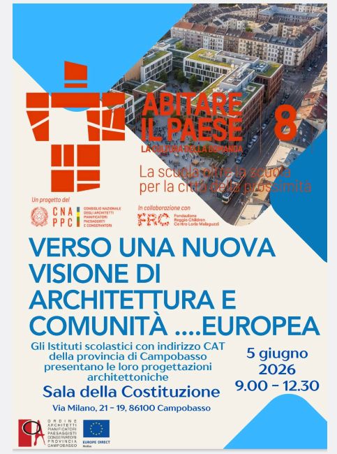 architettura e comunita 5 giugno 2026