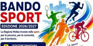 Bando Sport 2026/2027, prorogate al 29 giugno le domande per i contributi regionali bando sport 2026-2027