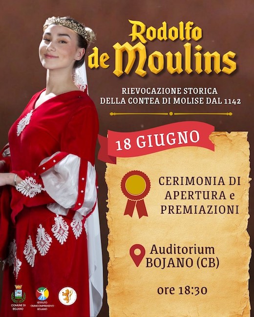 de moulins bojano 18 giugno 2026