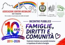 Famiglie, diritti e comunità: a Venafro i dieci anni dell’Associazione Genitori Arcobaleno famiglie diritti comunità venafro