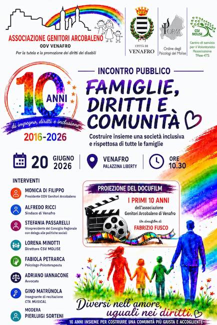 famiglie diritti comunità venafro