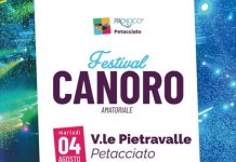 festival canoro Petacciato