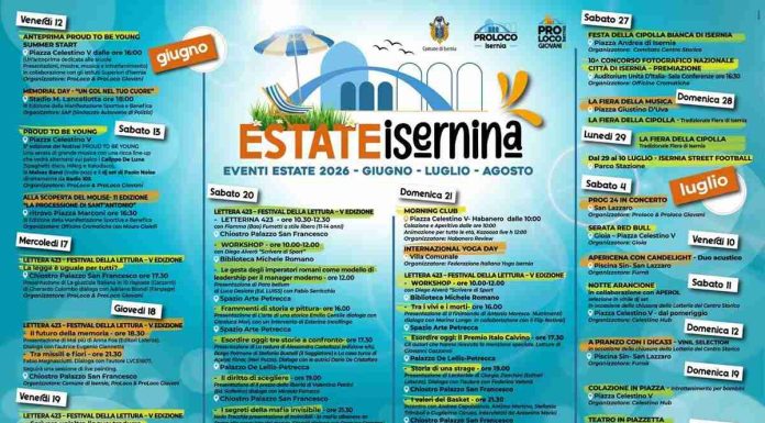 eventi Isernia Estate 2026