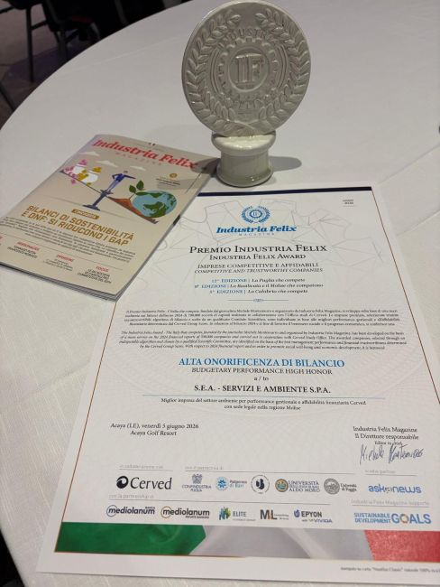 industria felix premiazione