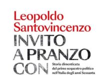 Santovincenzo ospite di Ti racconto un libro l’11 giugno invito a pranzo con pistola