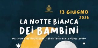 Termoli, sabato 13 giugno torna la “Notte Bianca dei Bambini” notte bianca dei bambini termoli 2026