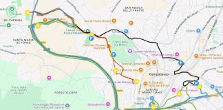 percorso navette gratuite