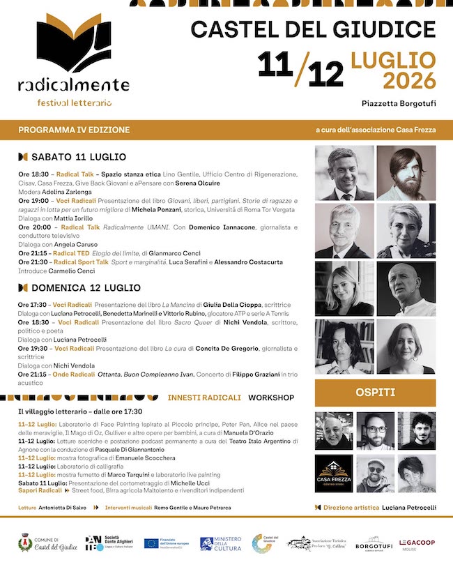 radicalmente programma 2026
