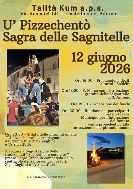 sagra delle sagnitelle 2026