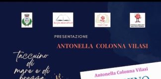 A Macchia d’Isernia la presentazione della silloge “Taccuino di mare e di brezza” taccuino di mare e di brezza libro