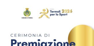 “Termoli per lo Sport”, martedì la cerimonia di premiazione termoli per lo sport 2026