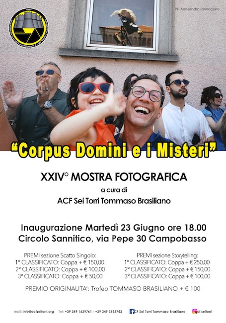 xxiv mostra fotografica corpus domini misteri