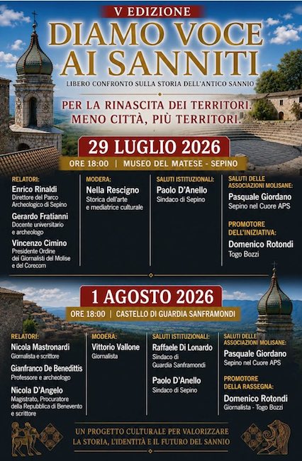 5° edizione diamo voce ai sanniti