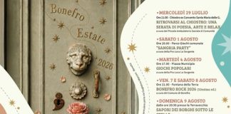 Eventi estivi 2026 Bonefro