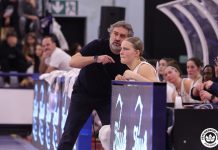 La Molisana Magnolia, Sabatelli traccia la rotta coach mimmo sabatelli e laura meldere