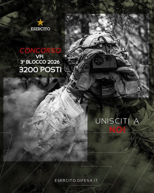 concorso esercito