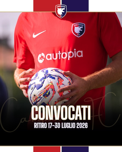 convocati campobasso calcio 2026-2027