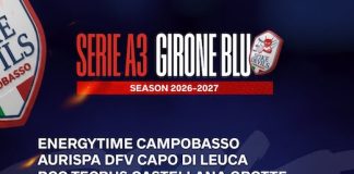 EnergyTime Spike Devils, i campobassani ancora nel Girone Blu elenco serie a3 2026-2027