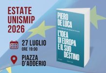 Unismip, dopo il successo di Iannuzzi arriva Piero De Luca l'idea di europa 27 luglio 2026
