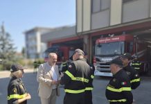 Vigili del Fuoco, intitolata a Felice Di Pardo l’aula didattica del Comando di Campobasso roberti con vigili del fuoco