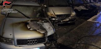 Quattro veicoli incendiati a Termoli: in carcere un 50enne foggiano veicoli incendiati termoli