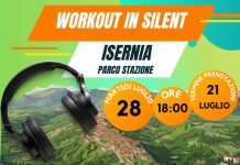 A Isernia arriva il “Workout in Silent”: movimento, inclusione e benessere con AVIS workout in silent isernia 28 luglio 2026