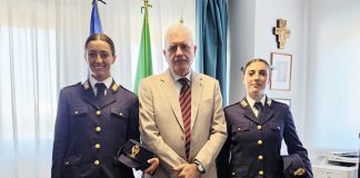 Il Questore di Isernia accoglie due nuove agenti in prova