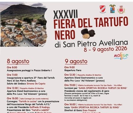 Fiera tartufo San Pietro Avellana