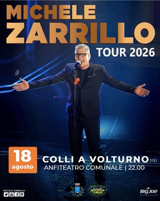 Michele Zarrillo Colli al Volturno